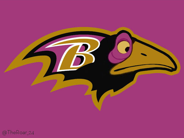 Diablo Maleficent Baltimore Ravens Logo DIY iron on transfer (heat transfer)